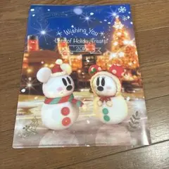 東京ディズニーリゾート 2016 クリスマス クリアファイルのサムネイル