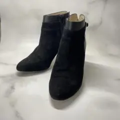 オゥバニスター Au BANNISTER ショートブーツ ブラック ブーティ