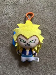 ドラゴンボール　プラフックつきchibiぬいマスコット　超サイヤ人3ゴテンクス