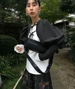 VOLUME SLEEVE BOLERO　ameri vintageのサムネイル