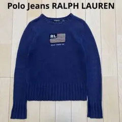 Polo Jeans Co. RALPH LAUREN ニット　星条旗　紺　S