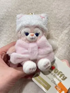 新作　香港ディズニー　冬限定　リーナベルぬいぐるみキーチェーン