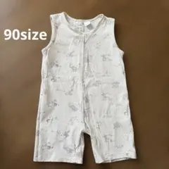 ノースリーブロンパース