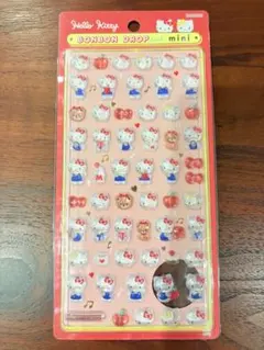 【国内正規品】ハローキティ ボンボンドロップシール mini レッド 赤キティ