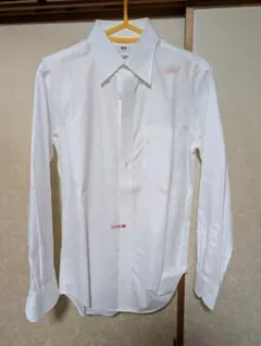 ユニクロ ファインクロススーパーノンアイロンスリムフィットシャツ M