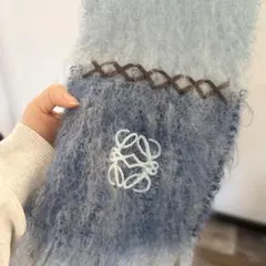 Loewe 刺繍入りモヘアマフラーのサムネイル