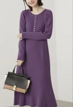 N. Natural Beauty Basicニットワンピース