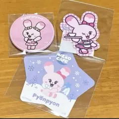 niziu ミイヒ　ピョンピョン　缶バッジ　缶バッチ　ステッカー　nizoo