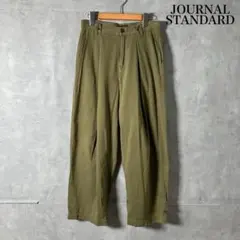 JOURNAL STANDARD カーキ コットン ワイドパンツ R8