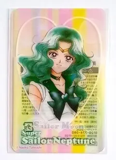 セーラームーン　明治　オリジナルクリアカード セーラーネプチューン