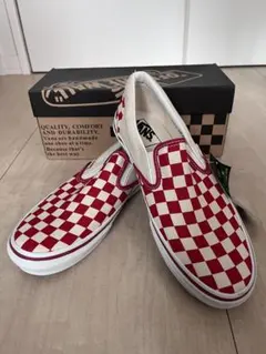 ハロ様 VANS チェッカーボード スリッポン V98