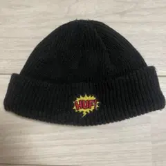 HUF 黒 ニット帽