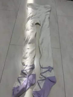 キッズタイツ 105サイズ ホワイト ＊