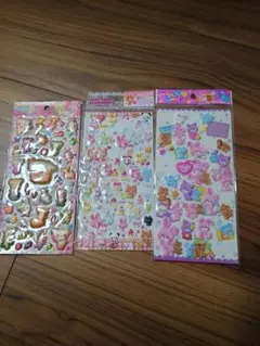 シールセット かわいいキャラクター