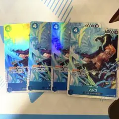 ワンピースカード マルコ SR 4枚セット