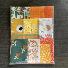 マリメッコ　北欧ヴィンテージ生地　ハギレセット　秋の紅葉