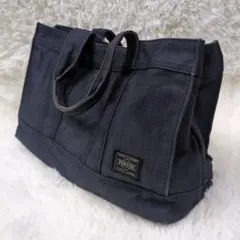 PORTER 포터 토트 백 네이비