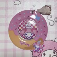 サンリオ マイメロ 缶バッジ＆ホルダーセット ダイナースタイル ドーナツ型