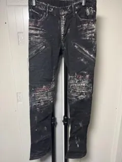 【新品】 LGB ifsixwasnine hyde ブラック ダメージ デニムのサムネイル