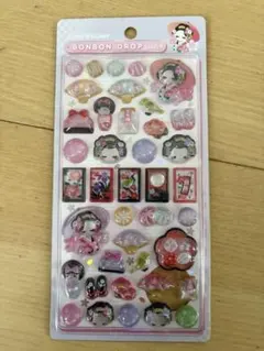 新品未開封 国内正規品 和柄ボンボンドロップシール 舞妓