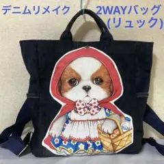 コヤンイサムチョン 午後クラスの出席簿 オッドアイ デニムリメイクトートバッグ コヤンイサムチョン 午後クラスの出席簿 オッドアイ デニムリメイク