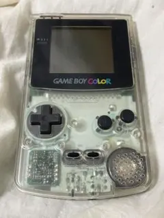 GAME BOY COLOR クリア本体　※電源入らなくなりました。