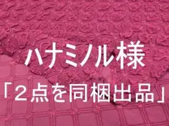 「２点を同梱出品」