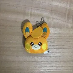 ポケットモンスター　ボールチェーン付きフェイスぬいぐるみ　パモ