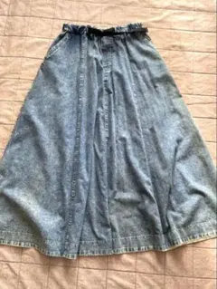niko and... デニムロングスカート Lサイズ