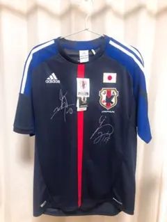 サイン入り サッカー日本代表ユニフォーム