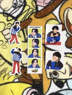 なにわ男子　popmall フォトカード　西畑大吾　フレークシール