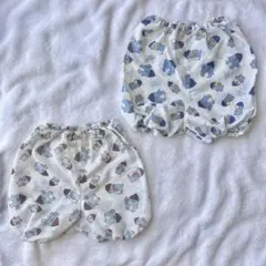 ハンドメイド かぼちゃパンツ 2点セット