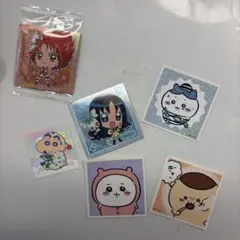 シール ステッカーセット ちいかわ プリキュア クレヨンしんちゃん