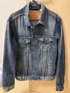 Levi's デニムジャケット サイズS ダークブルー