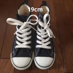 CONVERSE ALL STAR ハイカット　ブラック　19cm