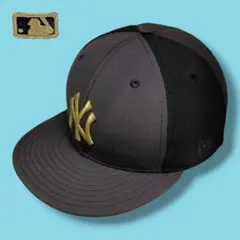 『7 5/8』ニューエラ 希少 レアキャップ ヤンキース 米国製 セルフリメイク