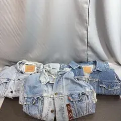 LEVI’S リーバイス デニムジャケット 70503 02 3着 まとめ売り