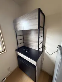 送料込・新品未使用】古賀家具 サンド 120キッチンカウンター 日本製