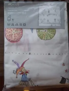 イケア　HOKUS 掛け布団カバー 150x200 cm、枕カバー