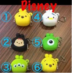 即購入OK Disney ❤︎ キャラクター ミニがま口 ❤︎ ミニ財布