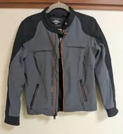 Harley-Davidson バイクジャケット グレー/ブラック