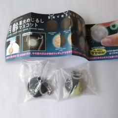 月齢 蓄光めじるしマスコット 月齢0 月齢7