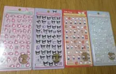 正規品 新品未使用 サンリオ ボンボンドロップシールミニ 4種セット