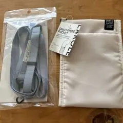 LAKOLE スマホポケット ショルダーストラップ セット1045円
