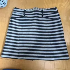 ストライプ柄レディーススカート