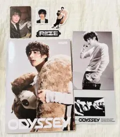 RIIZE ODYSSEY フォトブック トレカ ステッカー アントン コンプ