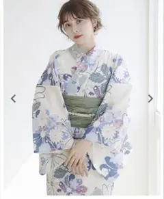 Dita】一人で着られる浴衣 セパレート 泡沫の花しらべ Lサイズ - メルカリ