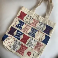 KALDI カルディ オリジナル トートバッグ 猫柄 キャンバス エコバッグ 犬のサムネイル
