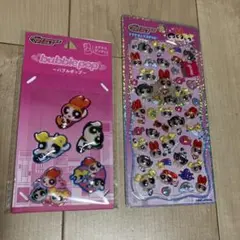 パワーパフガールズ パワパフ　プチドロップステッカー　バブルポップ　2枚セット