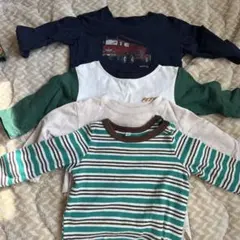 保育園用着　プティマイン　プティプラ　バースデイ　4枚売り　男の子　80cm